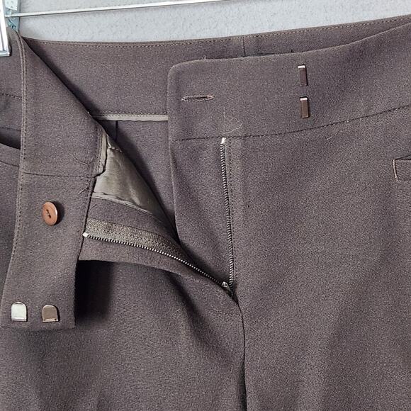 LAFAYETTE 148 Pants Womens Size 6 Brown Flared Leg Measure 31X32" - Picture 11 of 13